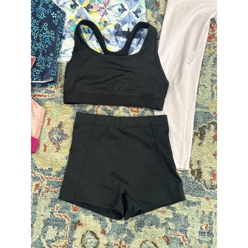 Nike Ivivva All in Motion Girls Size 6 Activewear Bundle Pink Black EUC - Picture 2 of 6